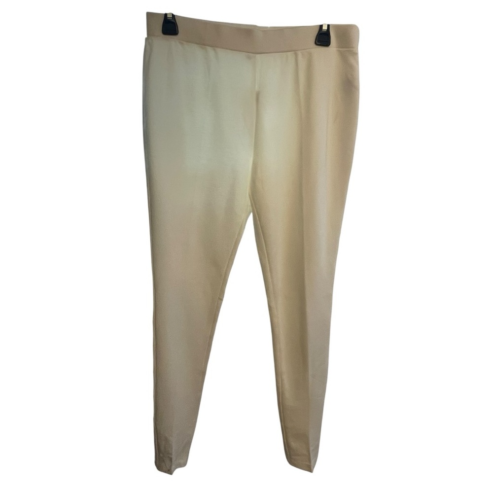 Adrienne Vittadini Cream Pants